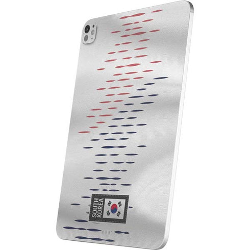 South Korea Soccer Flag iPad Pro 13in M4 (2024) Skin